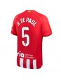 Atletico Madrid Rodrigo De Paul #5 Replika Hemmakläder 2023-24 Kortärmad